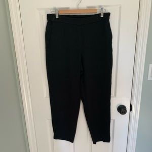 Black J Crew acetate black comfy pants